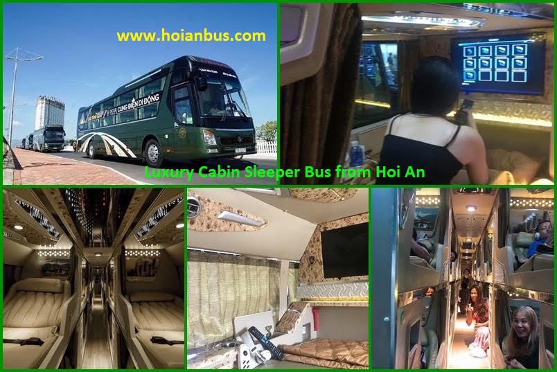 Luxury Cabin Sleeper Bus From Hoi An